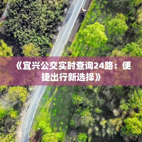 《宜興公交實時查詢24路：便捷出行新選擇》