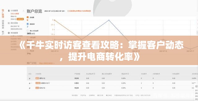 《千牛實(shí)時(shí)訪客查看攻略：掌握客戶動(dòng)態(tài)，提升電商轉(zhuǎn)化率》