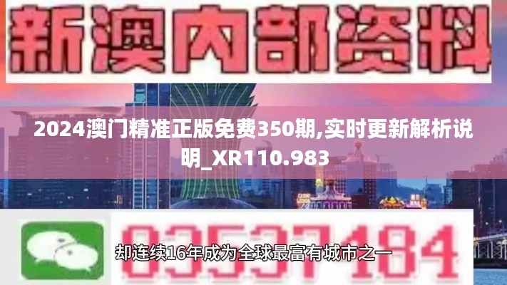 2024澳門精準正版免費350期,實時更新解析說明_XR110.983