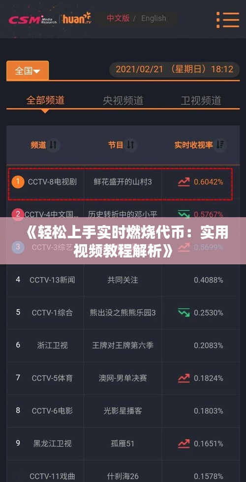 《輕松上手實(shí)時(shí)燃燒代幣：實(shí)用視頻教程解析》