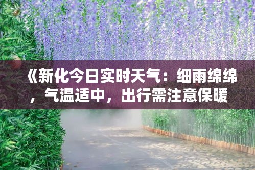 《新化今日實時天氣：細雨綿綿，氣溫適中，出行需注意保暖》