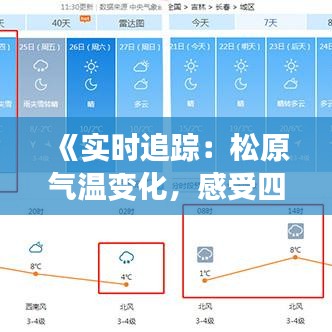 《實(shí)時(shí)追蹤：松原氣溫變化，感受四季更迭之美》