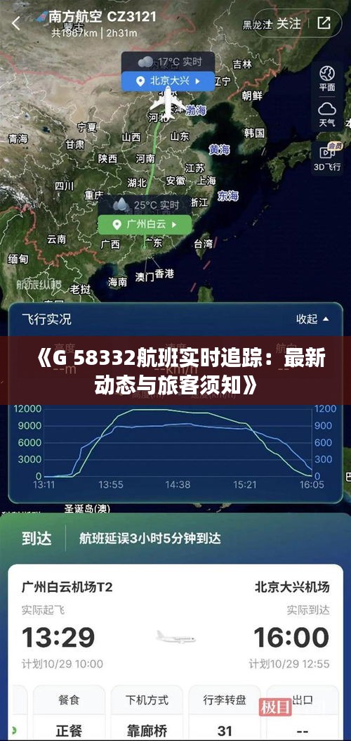 《G 58332航班實(shí)時(shí)追蹤：最新動(dòng)態(tài)與旅客須知》