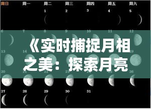 《實時捕捉月相之美：探索月亮位置圖片下載新方式》