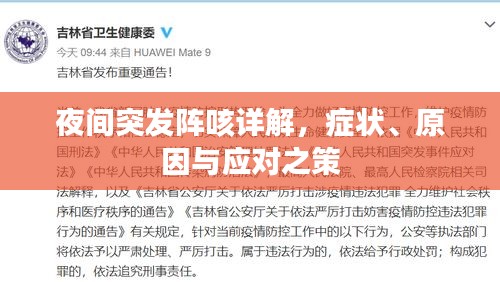 夜間突發(fā)陣咳詳解，癥狀、原因與應(yīng)對之策