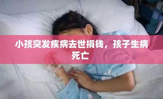 小孩突發(fā)疾病去世捐錢(qián)，孩子生病死亡 