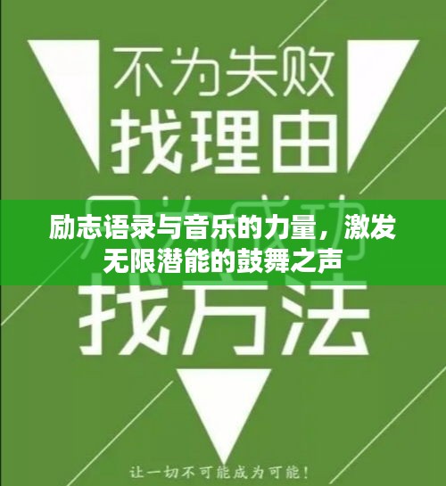 勵(lì)志語(yǔ)錄與音樂(lè)的力量，激發(fā)無(wú)限潛能的鼓舞之聲