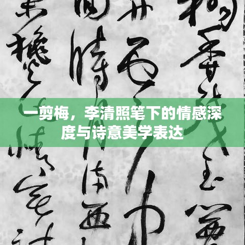 一剪梅，李清照筆下的情感深度與詩(shī)意美學(xué)表達(dá)