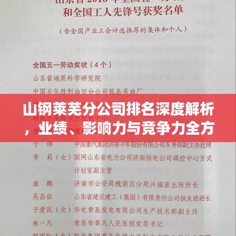 山鋼萊蕪分公司排名深度解析，業(yè)績、影響力與競爭力全方位剖析