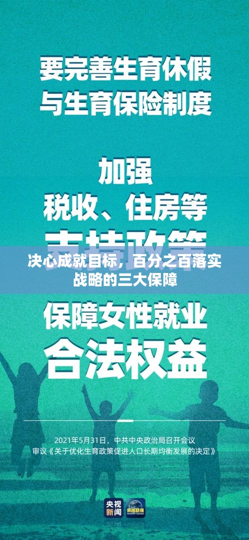 決心成就目標，百分之百落實戰(zhàn)略的三大保障