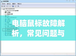 電腦鼠標(biāo)故障解析，常見問題與解決方案一網(wǎng)打盡！