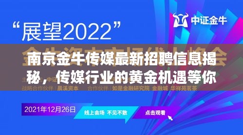 南京金牛傳媒最新招聘信息揭秘，傳媒行業(yè)的黃金機遇等你來探尋！