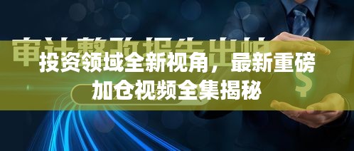 投資領(lǐng)域全新視角，最新重磅加倉視頻全集揭秘