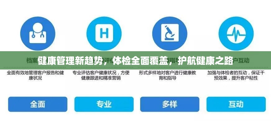 健康管理新趨勢，體檢全面覆蓋，護航健康之路