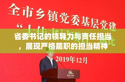省委書記的領(lǐng)導(dǎo)力與責(zé)任擔(dān)當(dāng)，展現(xiàn)嚴(yán)格履職的擔(dān)當(dāng)精神