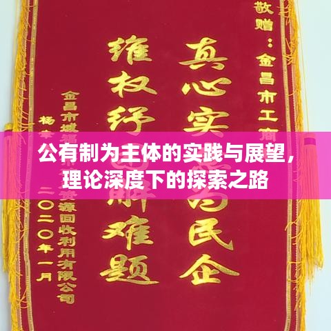 公有制為主體的實踐與展望，理論深度下的探索之路
