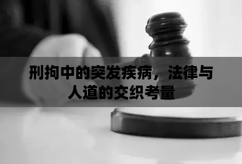 刑拘中的突發(fā)疾病，法律與人道的交織考量
