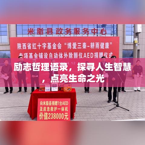 勵志哲理語錄，探尋人生智慧，點亮生命之光
